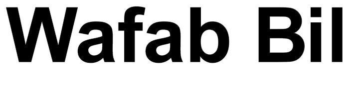 Logotyp för Wafab Bil
