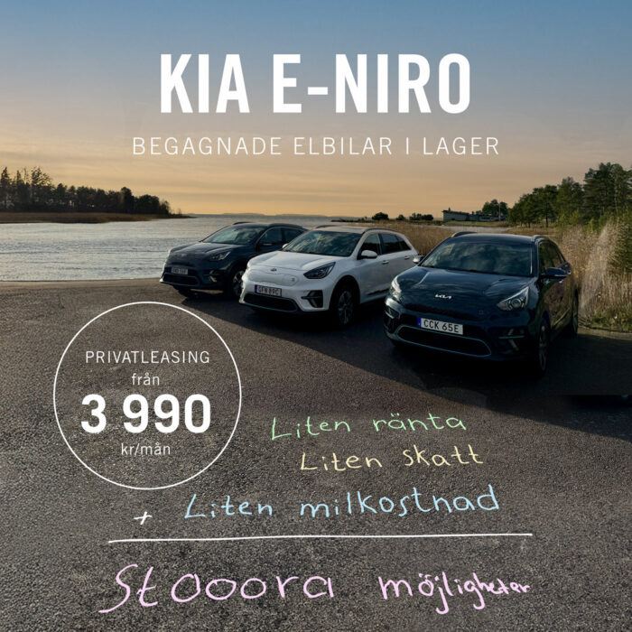 Begagnade elbilar i lager - Privatleasing - Liten ränta, Liten skatt, liten milkostnad : Stoooora Möjligheter